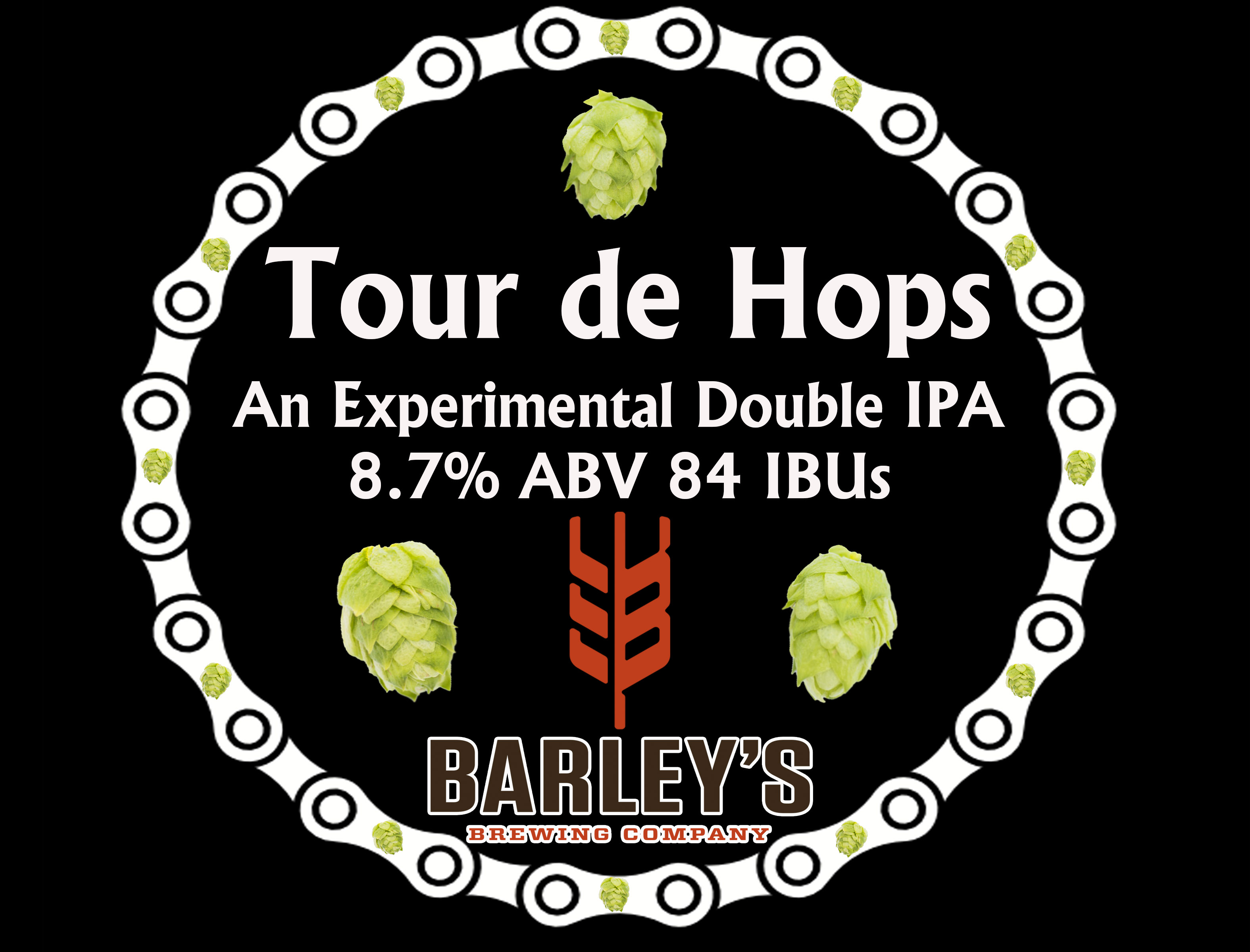 Barley's Tour de Hops Experimental IPA